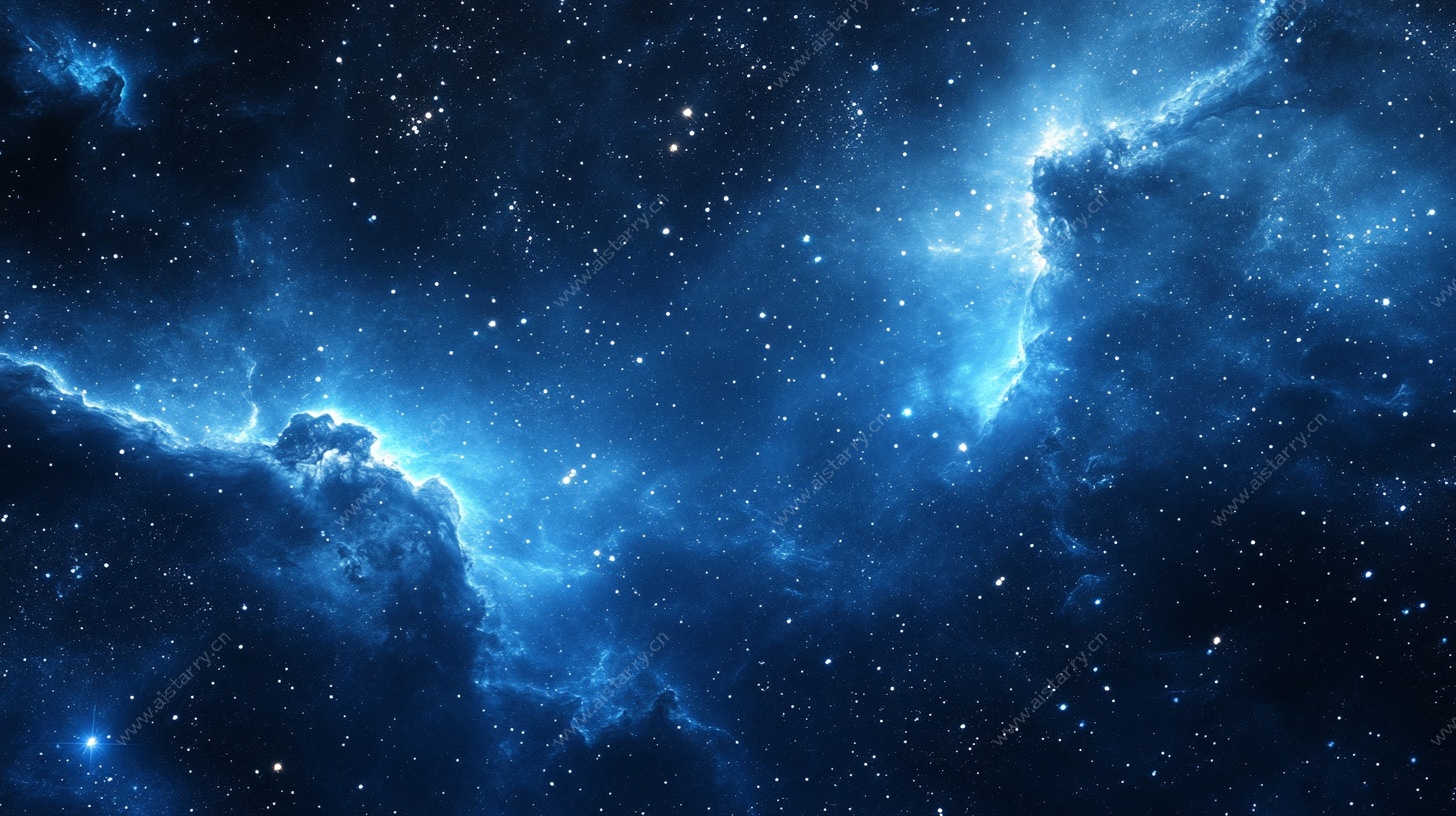 梦幻深邃宇宙星空图