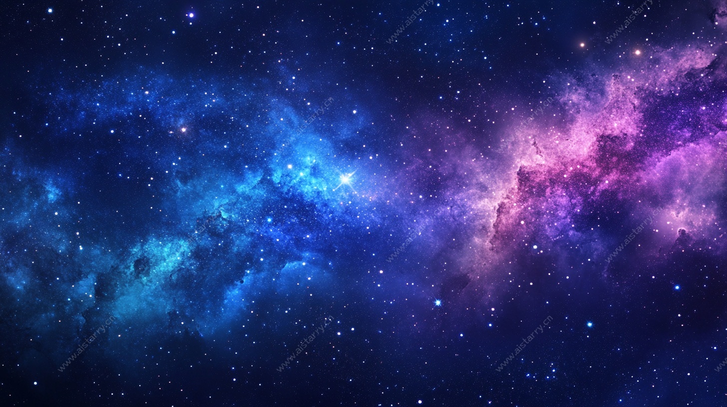 梦幻星空背景图