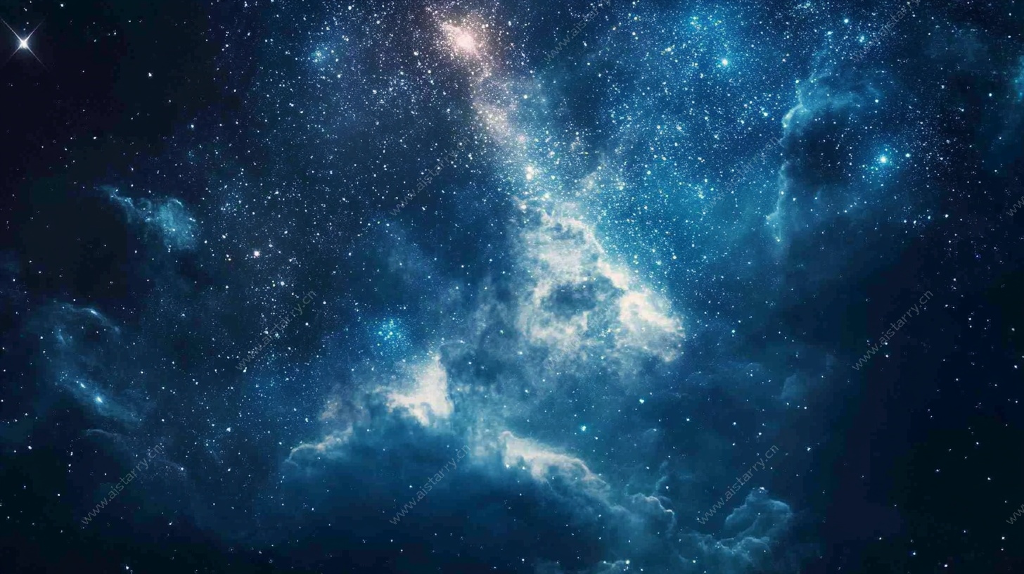 梦幻星空宇宙背景图