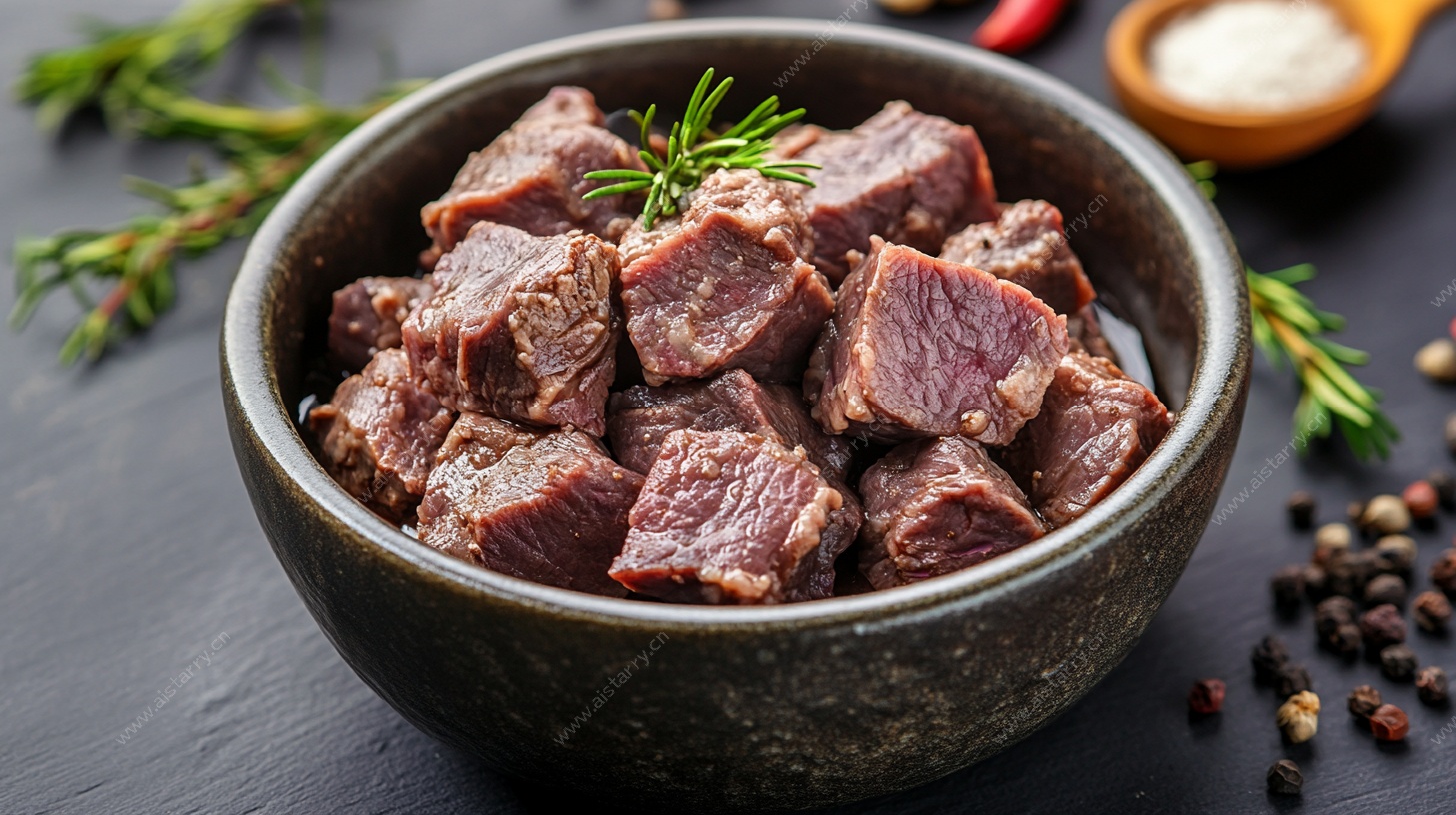 碗装美味牛肉粒