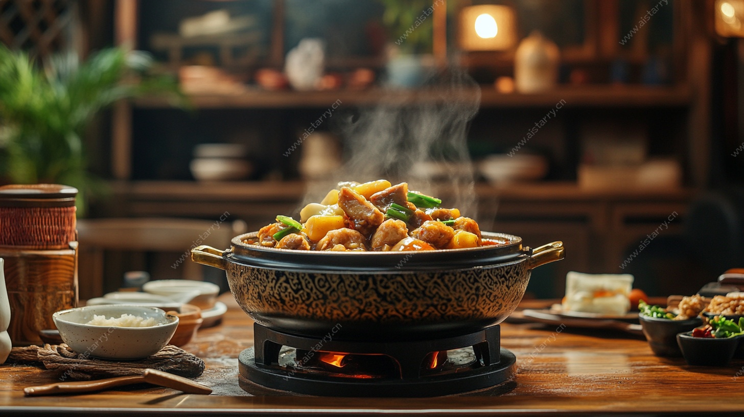 热气腾腾的砂锅美食盛宴