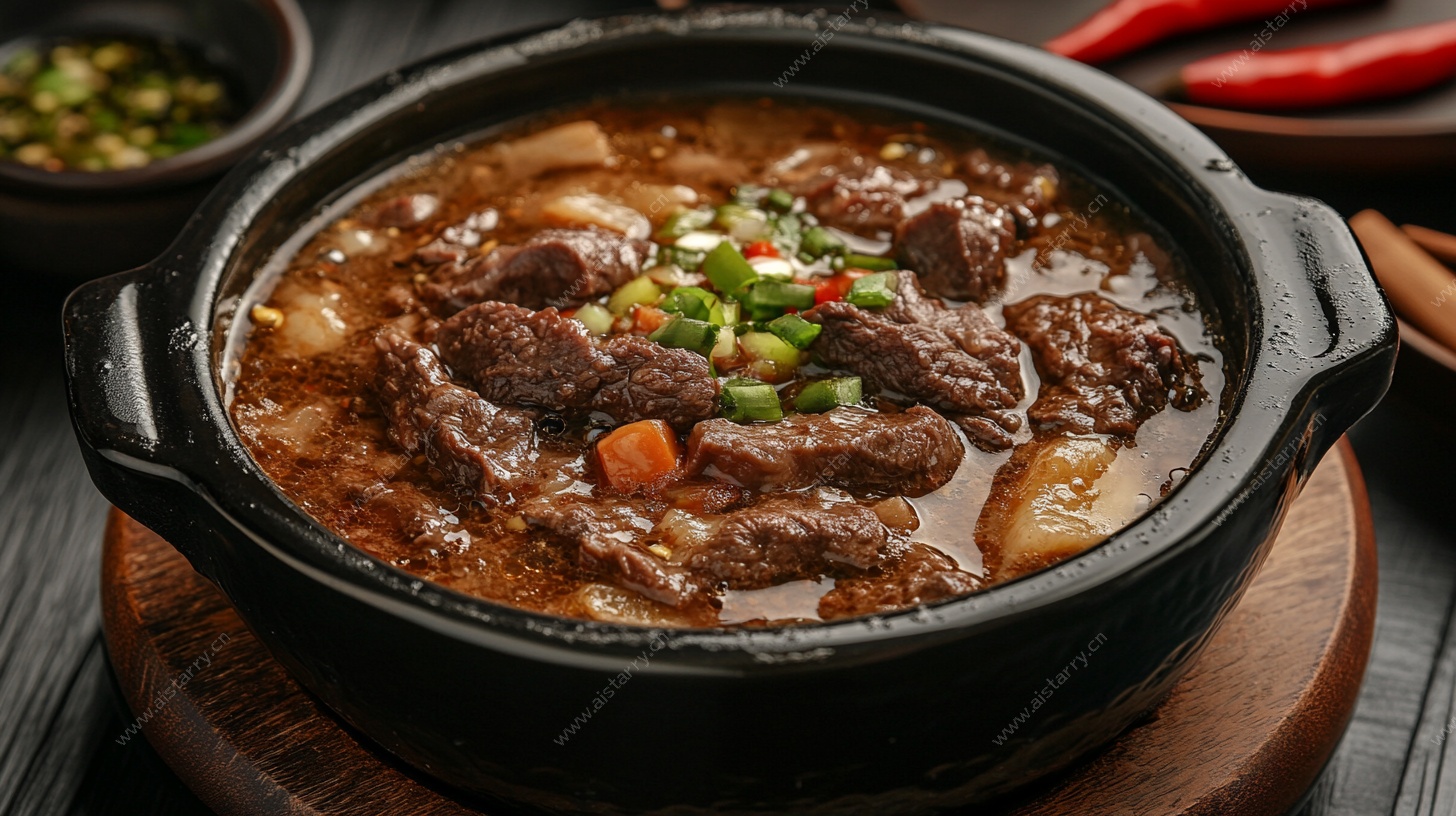 砂锅牛肉煲 浓郁好滋味