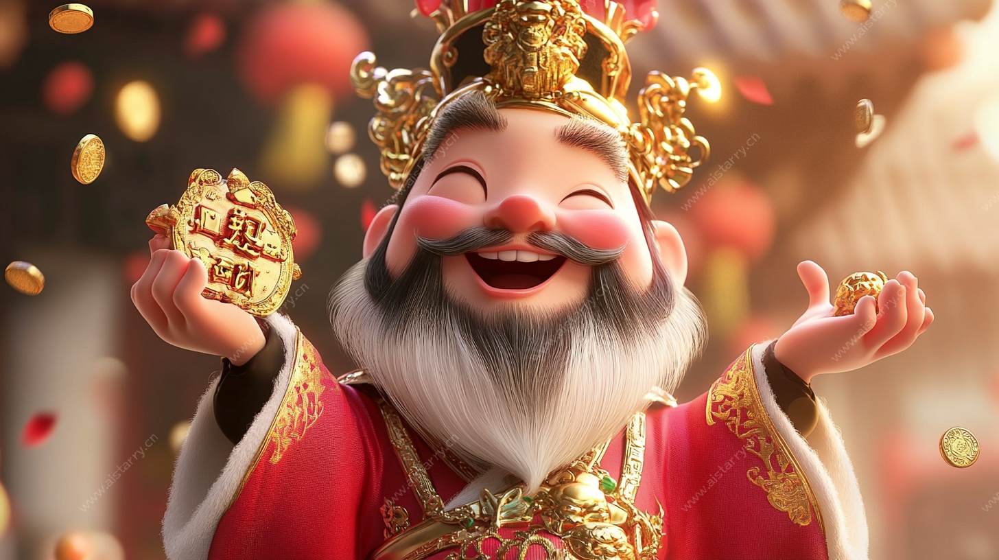 财神送宝 金币纷飞