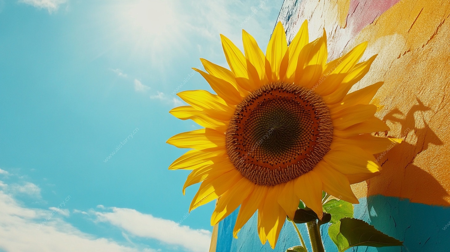 阳光下的向日葵