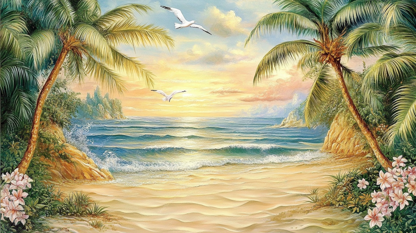 热带海滨风光美景