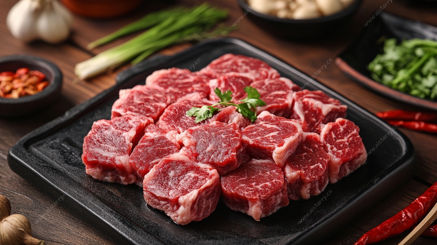 新鲜牛肉块 烹饪好食材