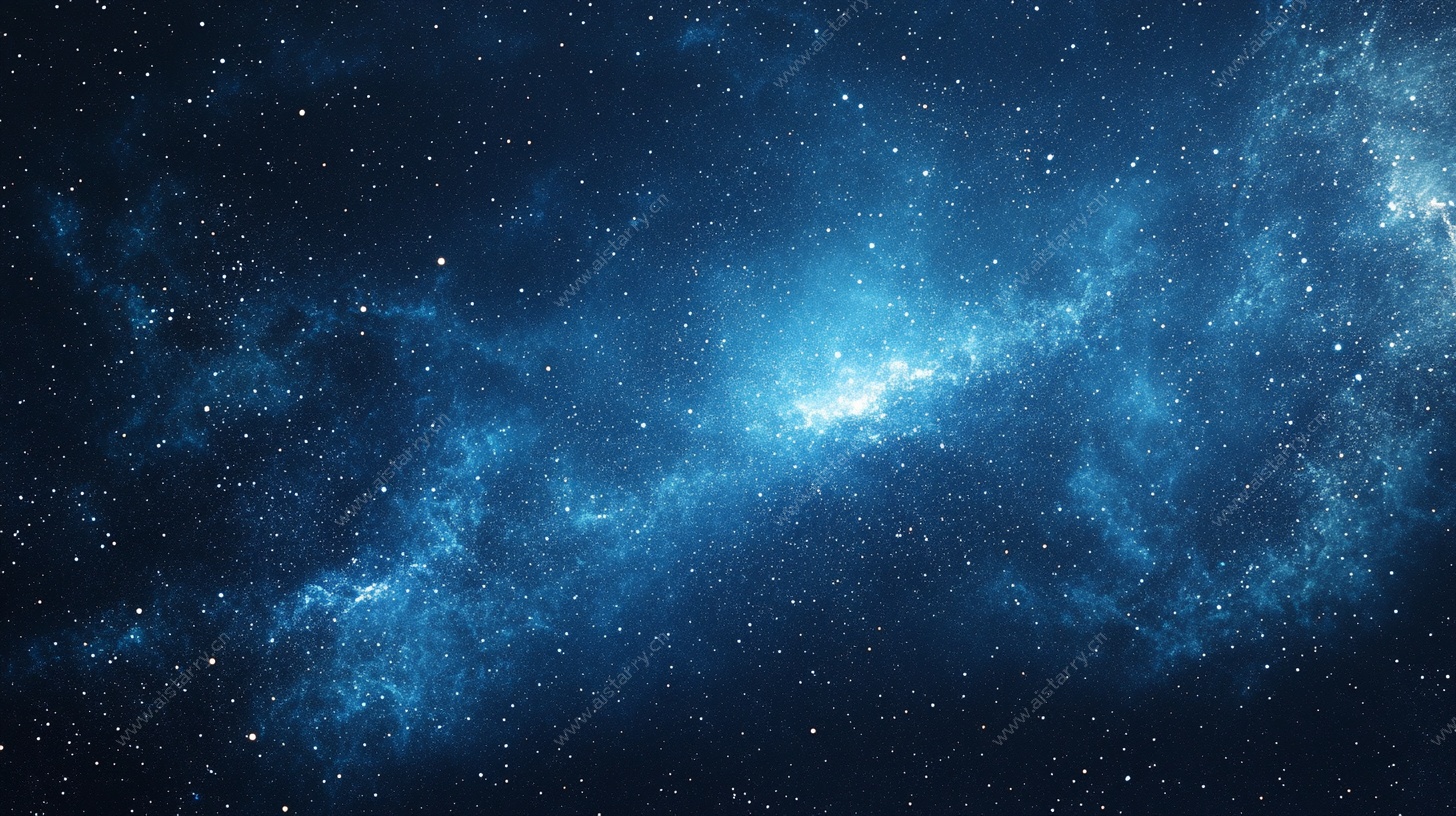 深邃梦幻星空背景图