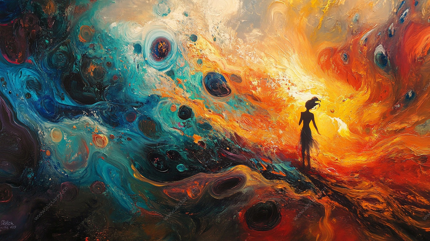 梦幻星际中的孤独身影