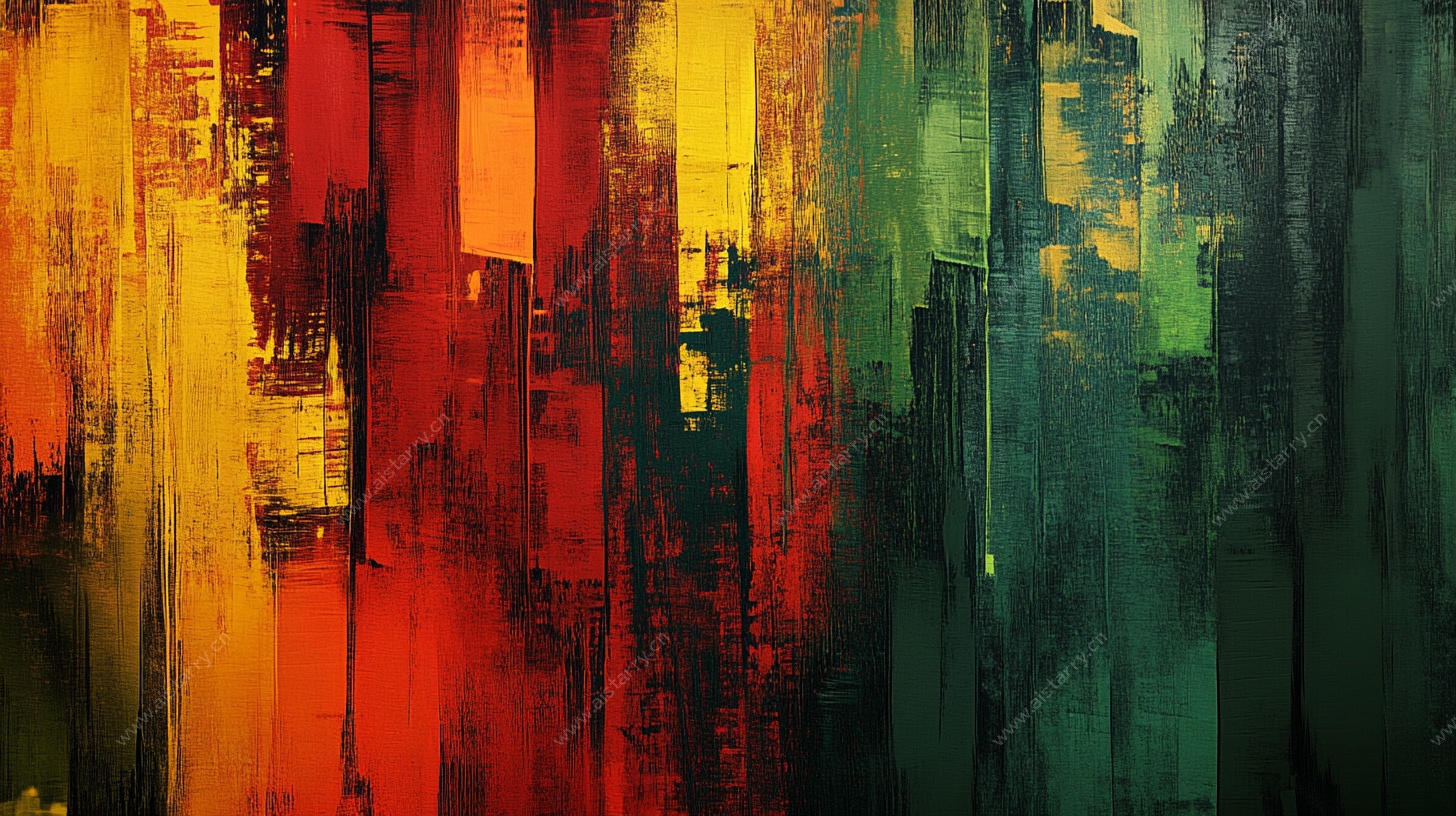 抽象色彩油画纹理背景