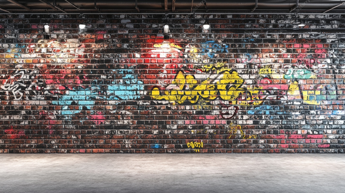 室内涂鸦艺术墙面