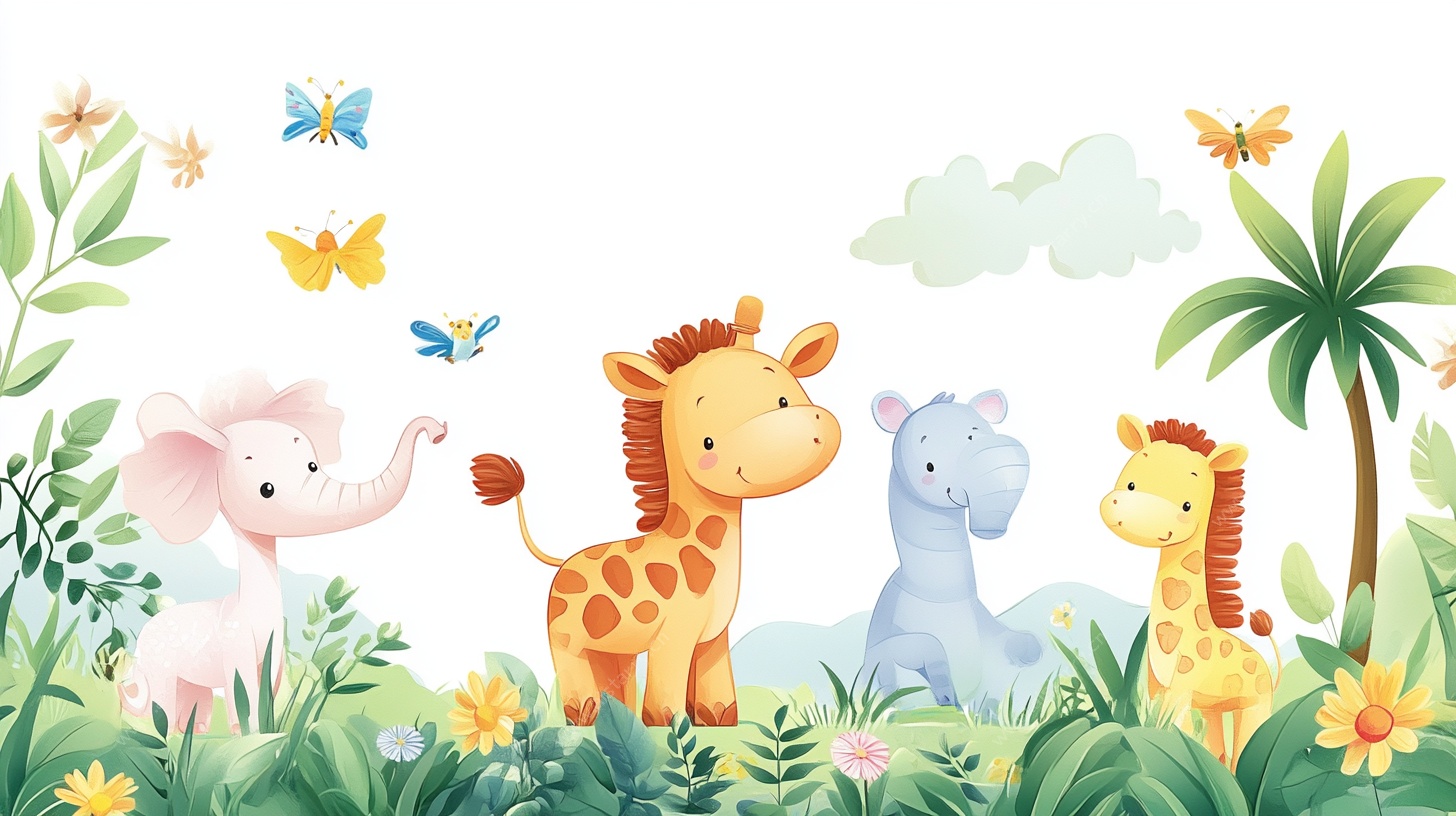 动物们的欢乐丛林聚会