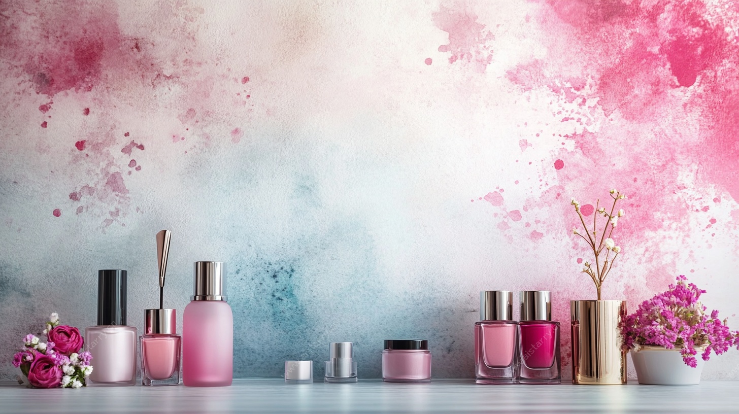 梦幻美妆陈列图