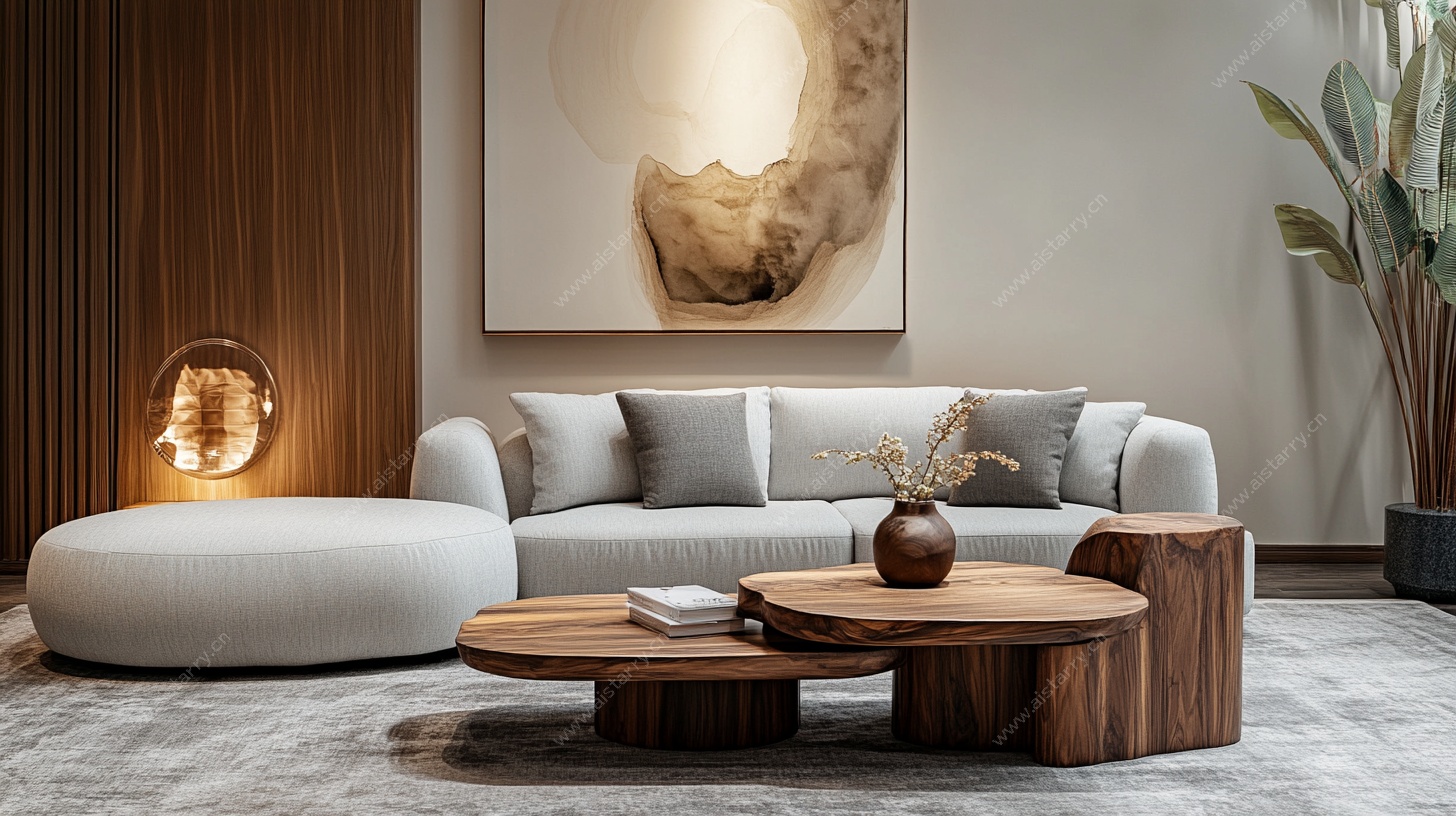 现代简约风客厅沙发组合