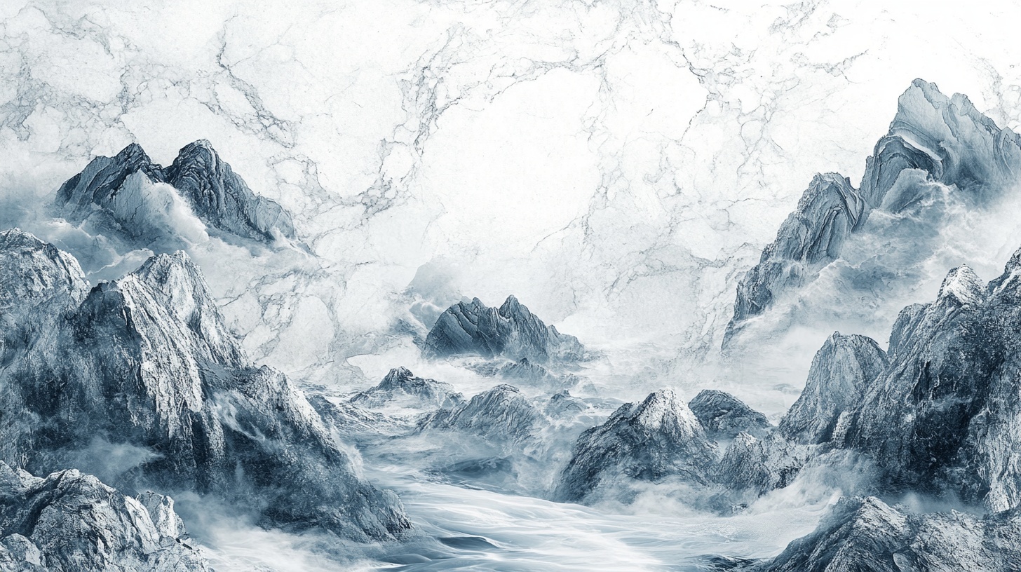 水墨山水意境图