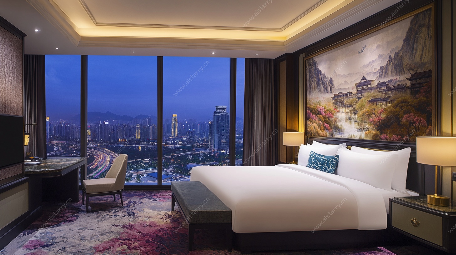 豪华观景酒店卧室