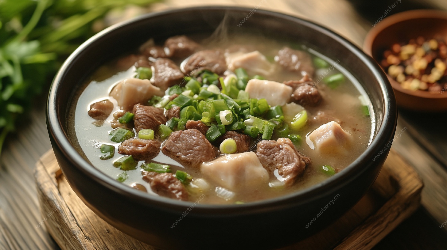 牛肉芋头汤 鲜香暖胃