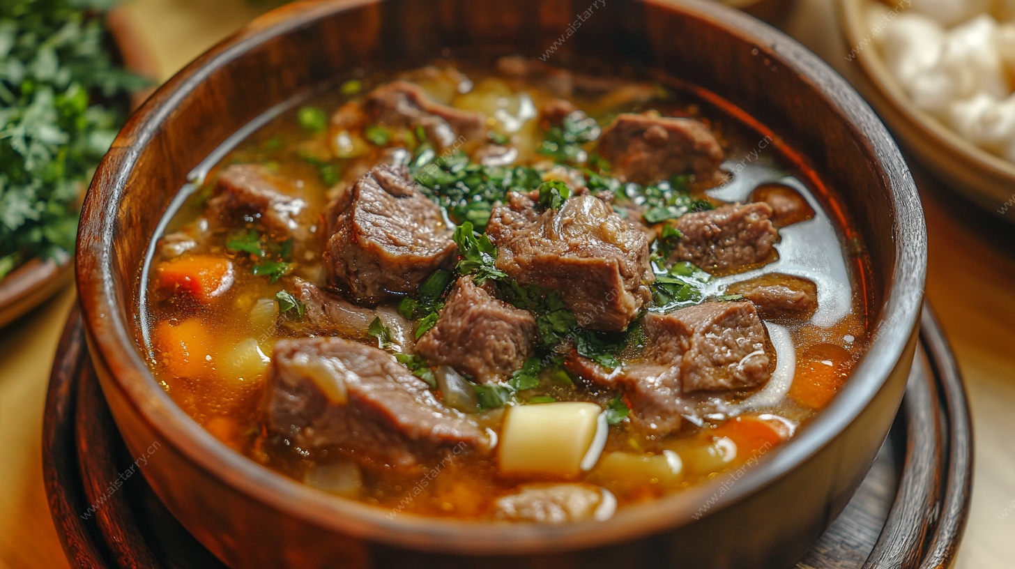 牛肉蔬菜汤 浓郁美味