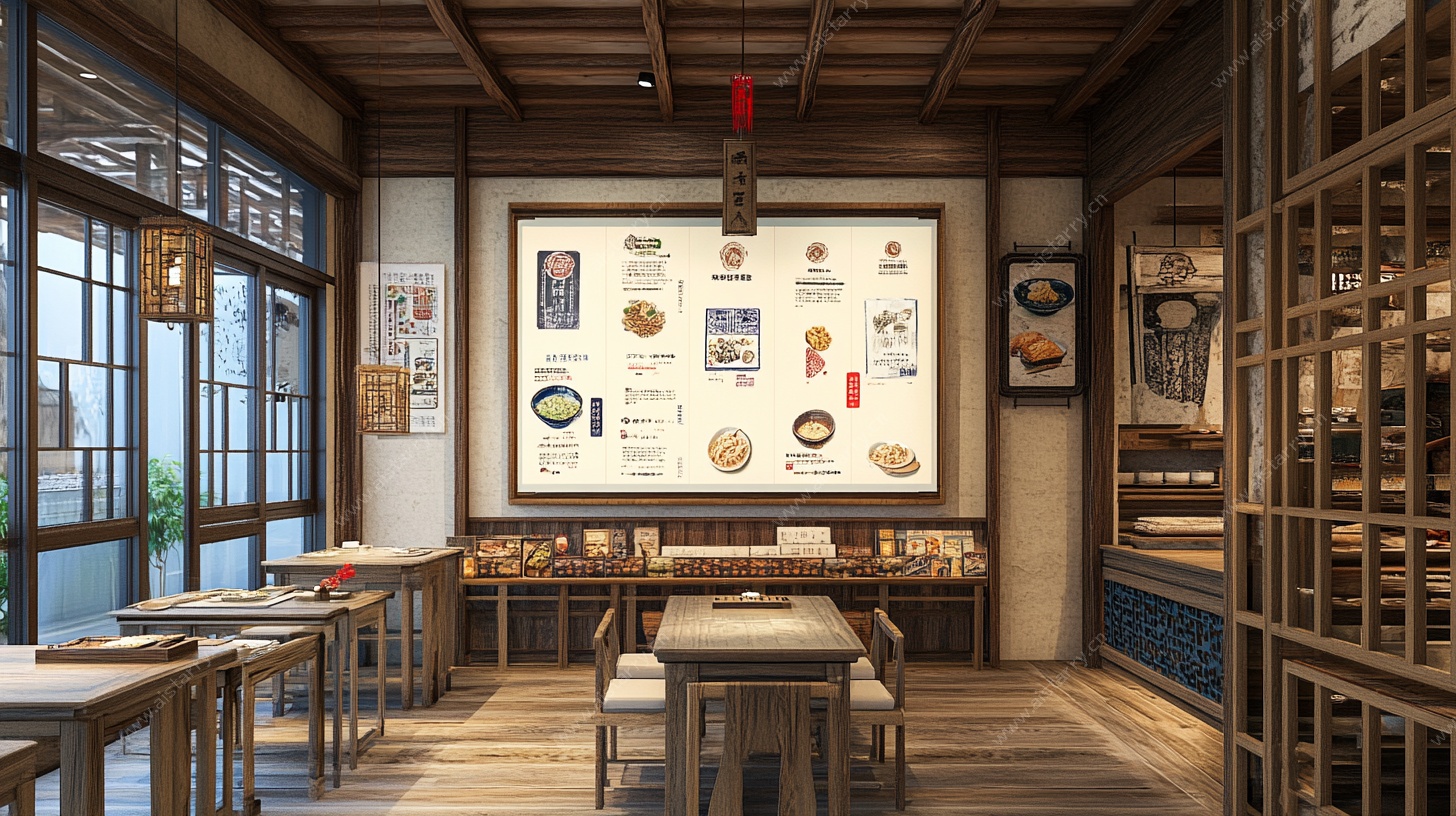 中式风格餐厅雅致空间