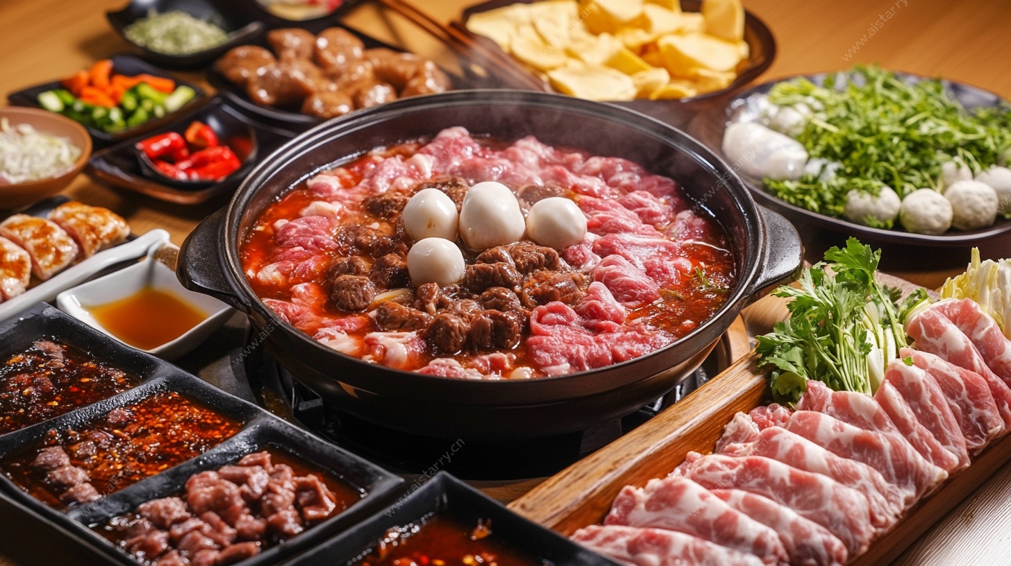 丰盛火锅食材大集合