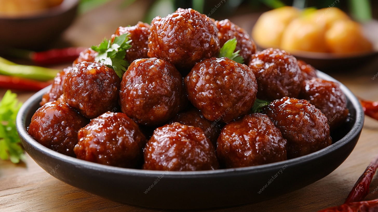 美味红烧狮子头