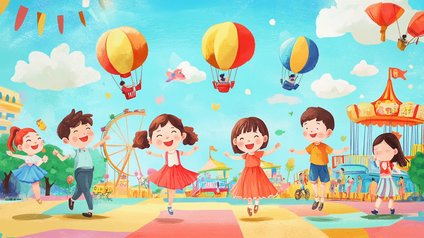 儿童欢乐游游乐园