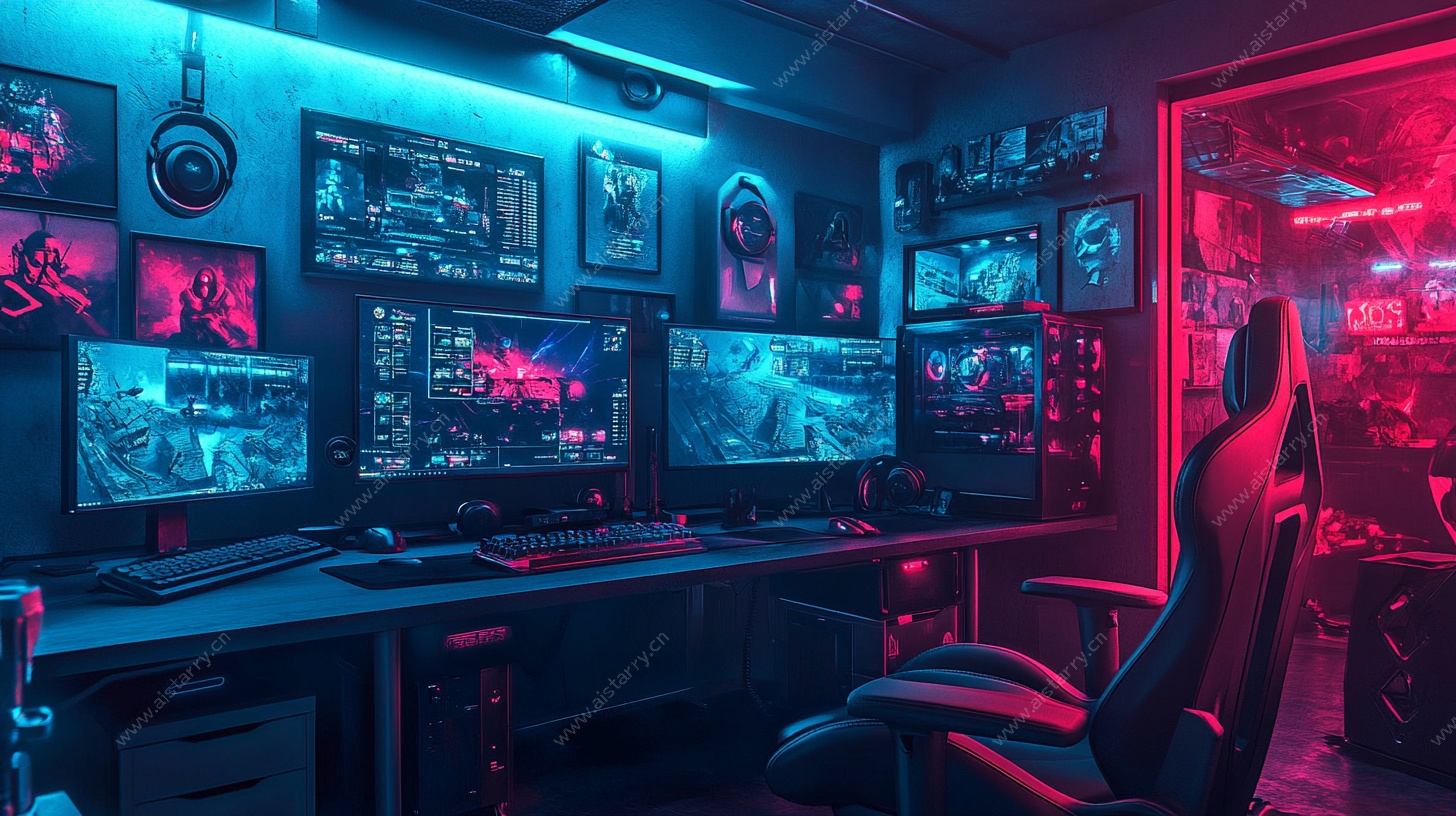 炫酷电竞房 沉浸游戏世界