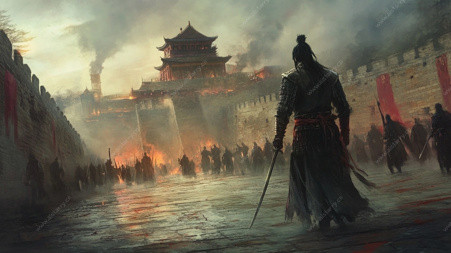 孤身侠客赴古城风云