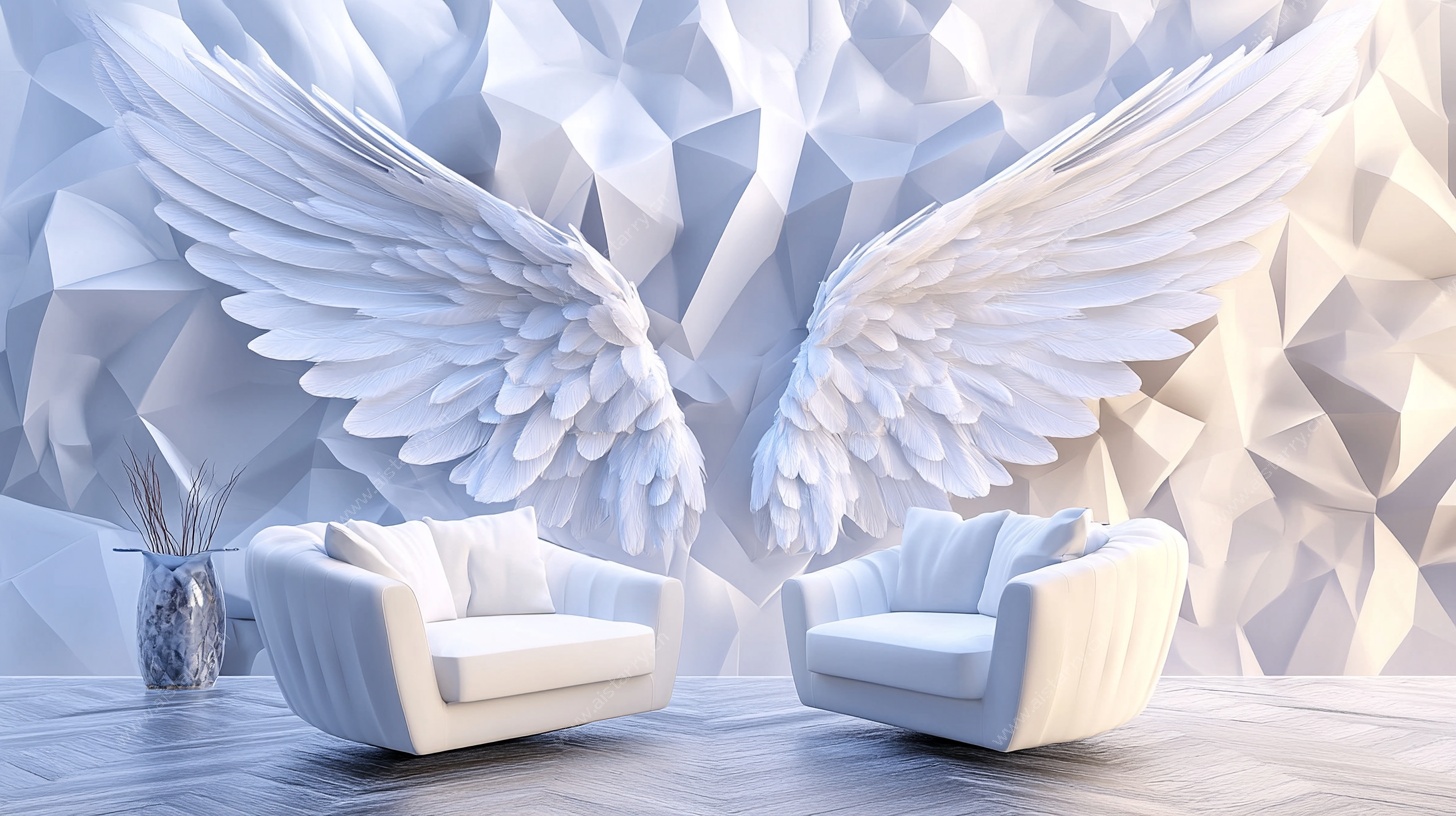梦幻天使翅膀室内场景