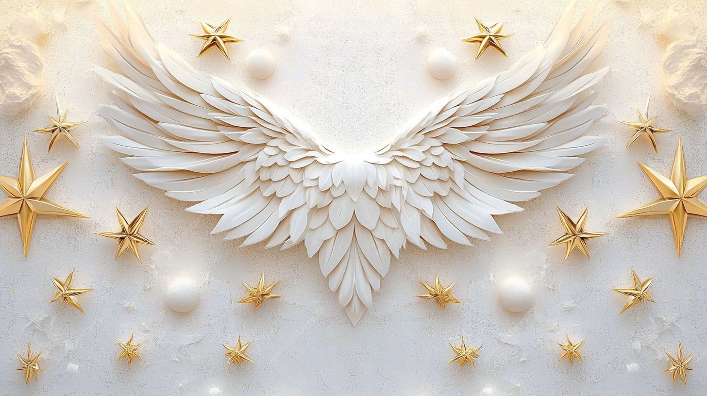 天使翅膀 梦幻装饰元素