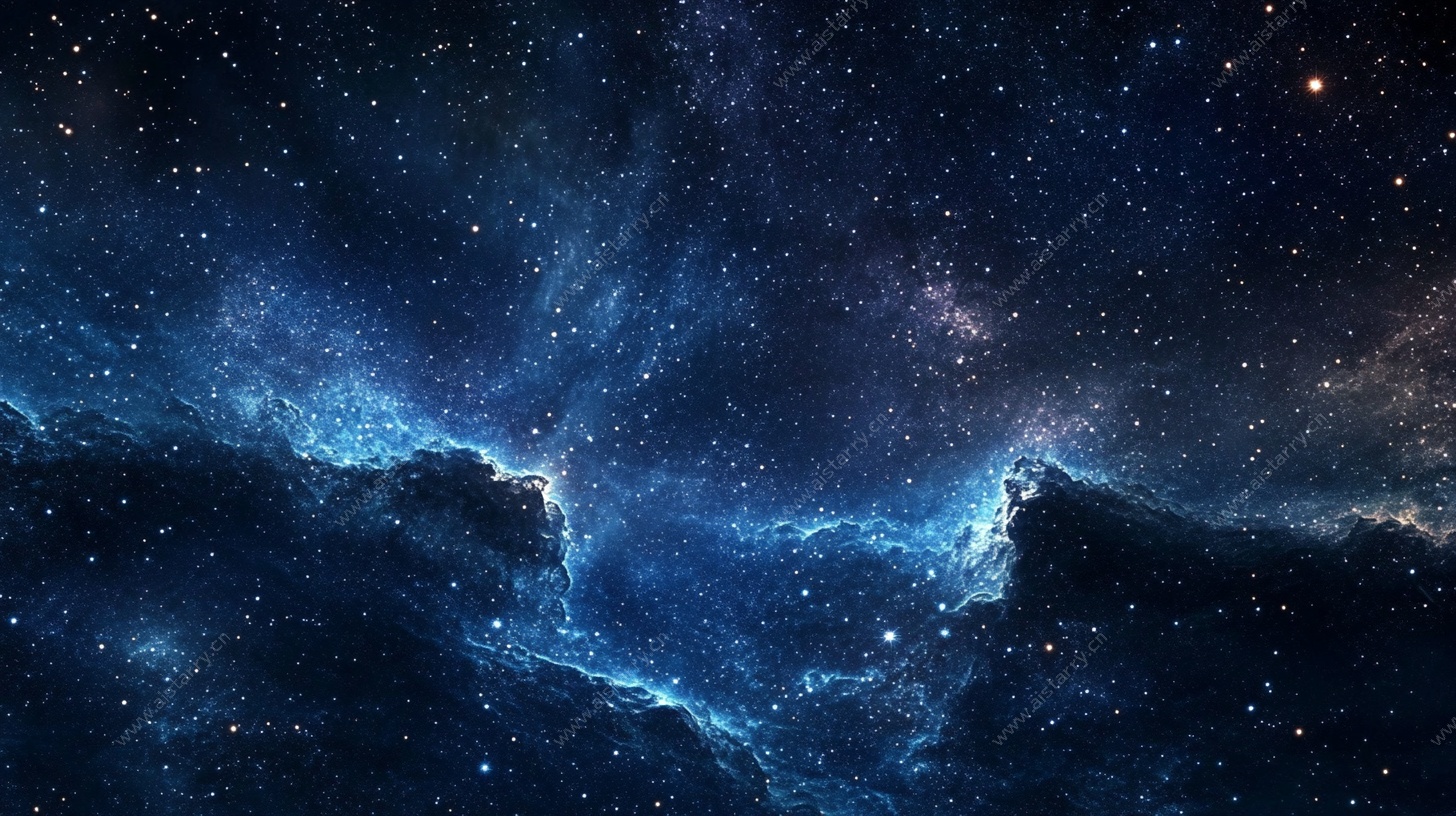 梦幻深邃宇宙星空图景
