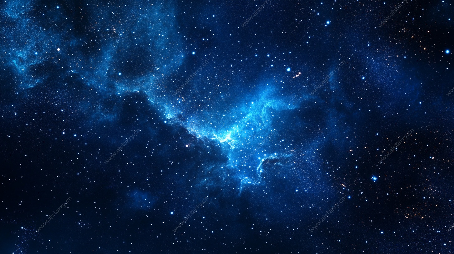 梦幻深邃星空背景图