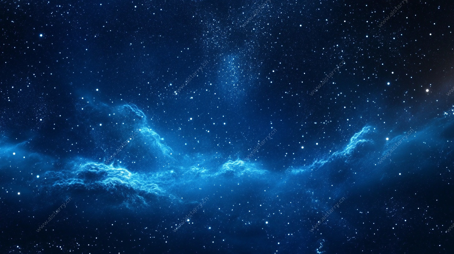 梦幻深邃星空背景图