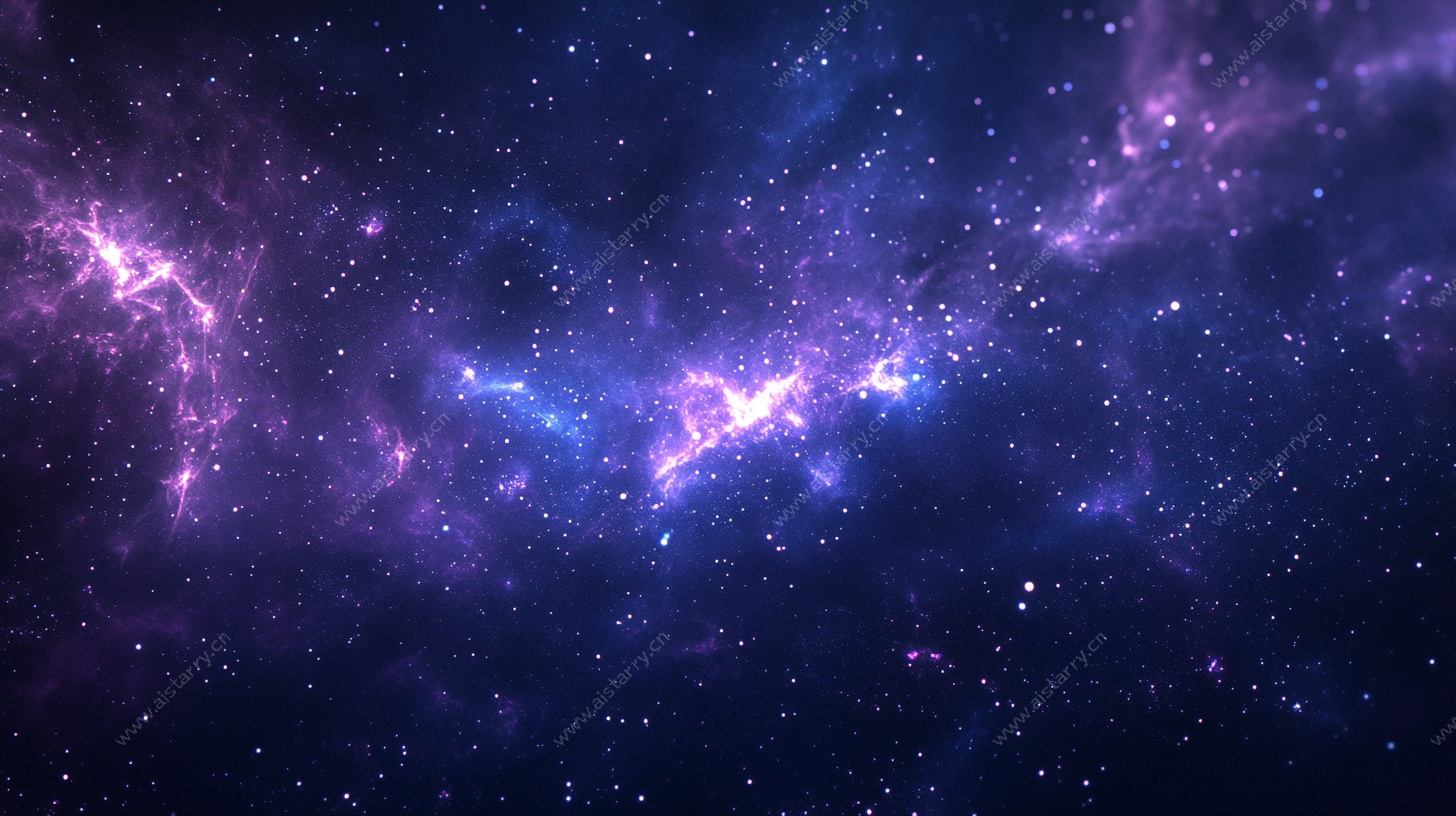 梦幻星空宇宙背景图
