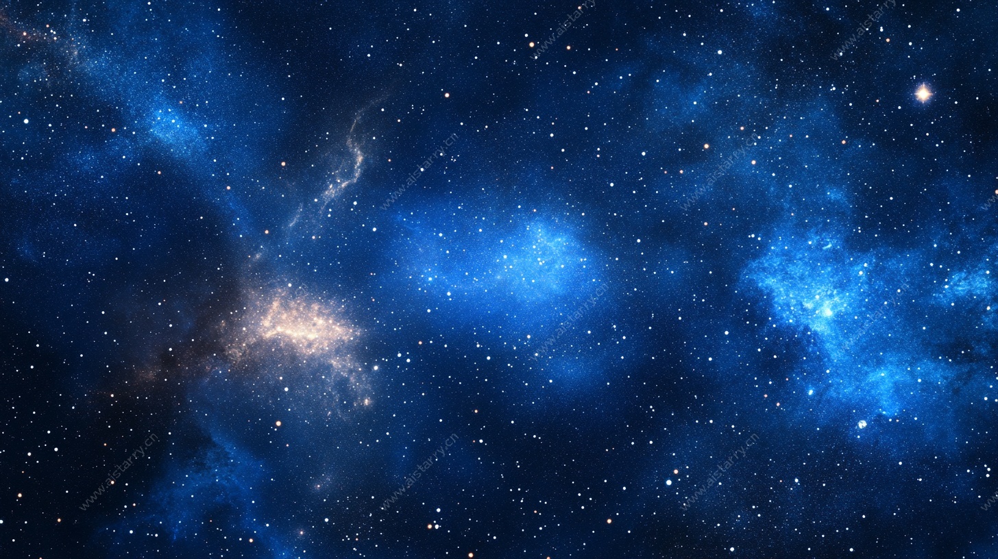 深邃璀璨的宇宙星空