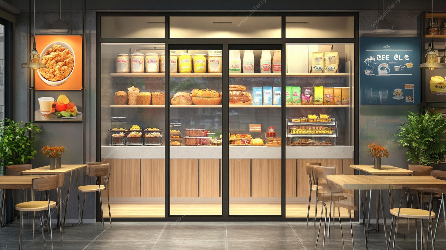 便利店内部场景展示