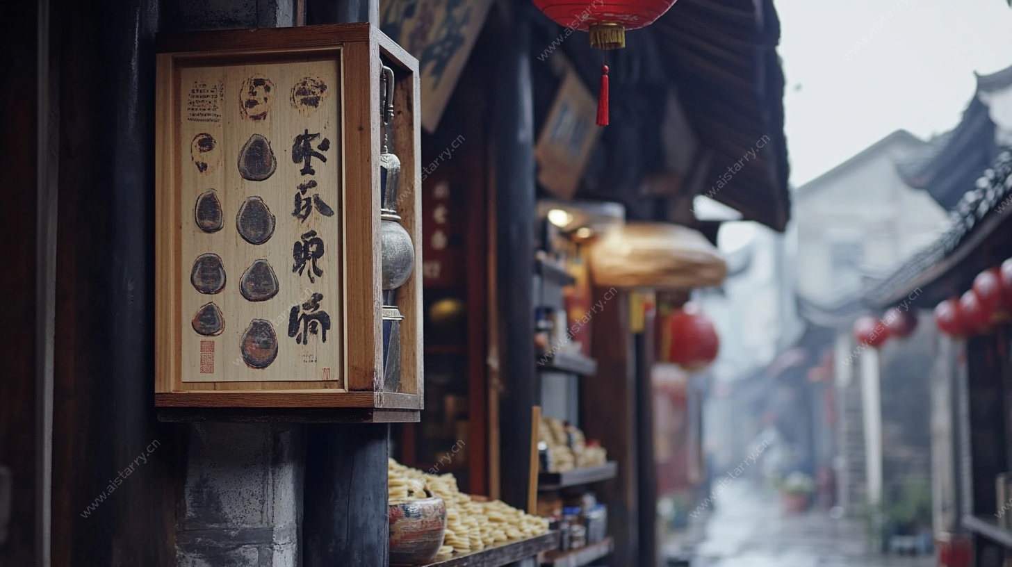 古街中式招牌