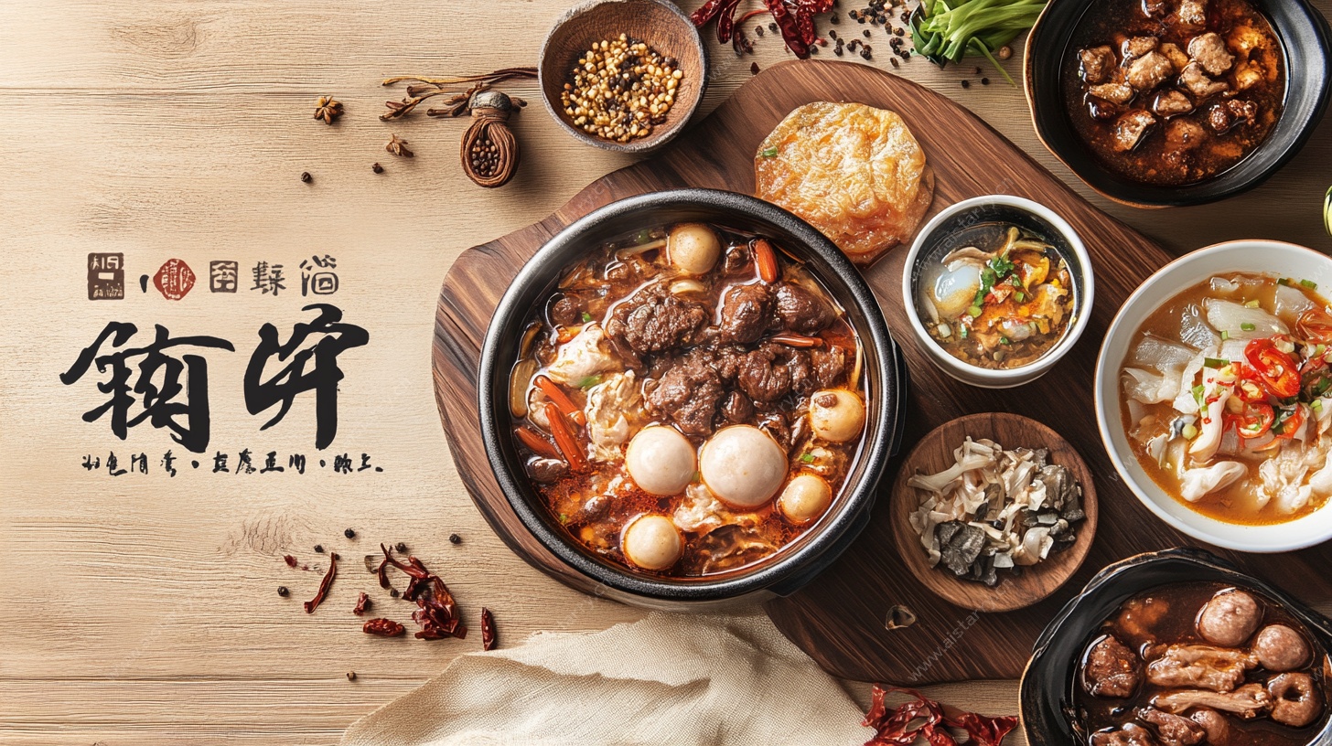 美味鞠饼与多样佳肴展示