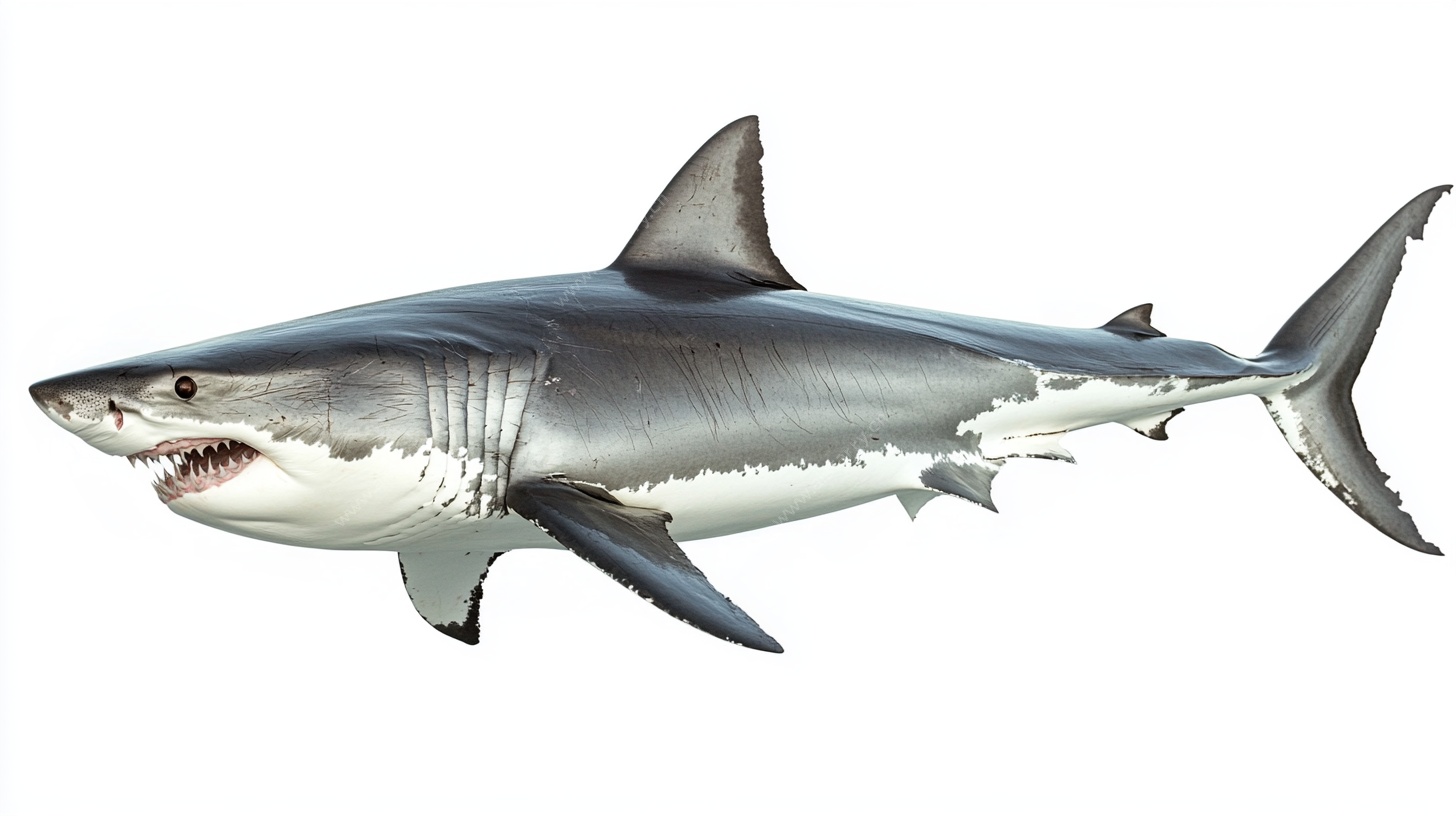 大白鲨3D模型展示