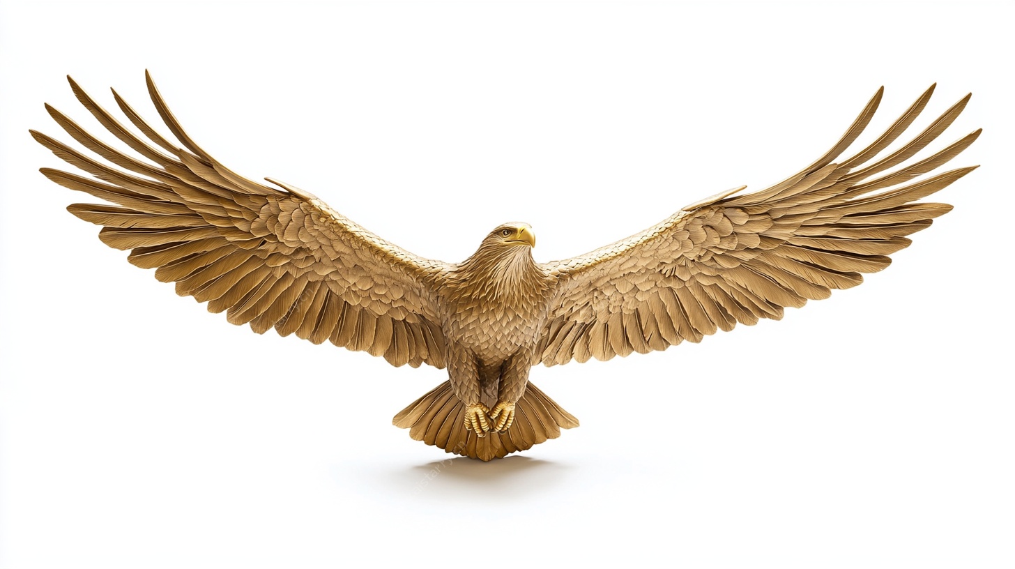 展翅金雕雕塑