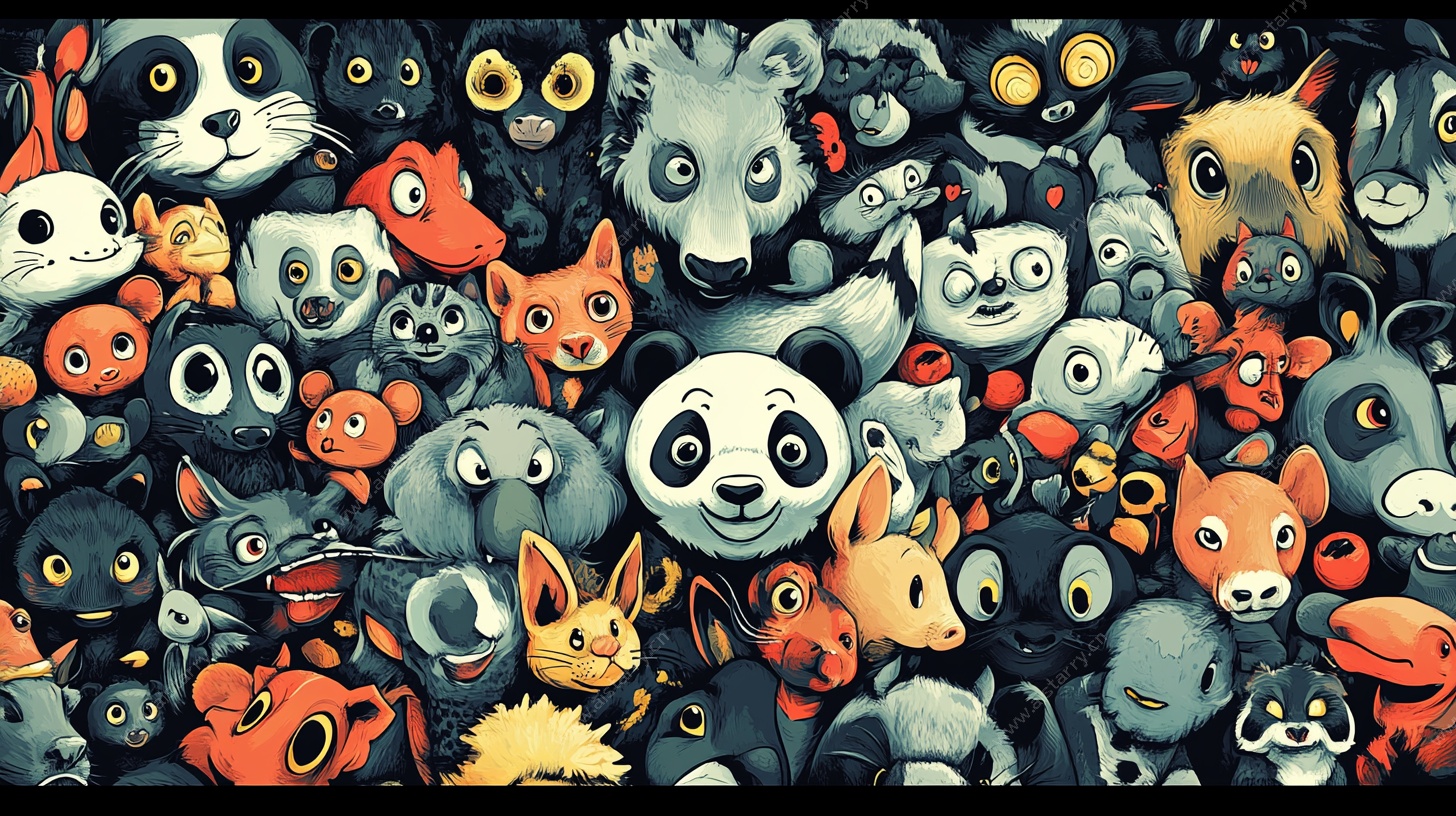 动物萌脸大集合