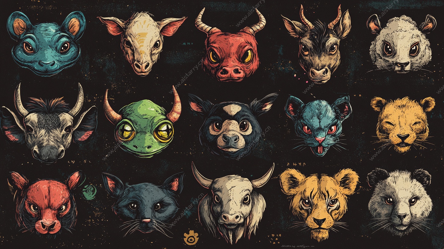 动物奇幻头像集合