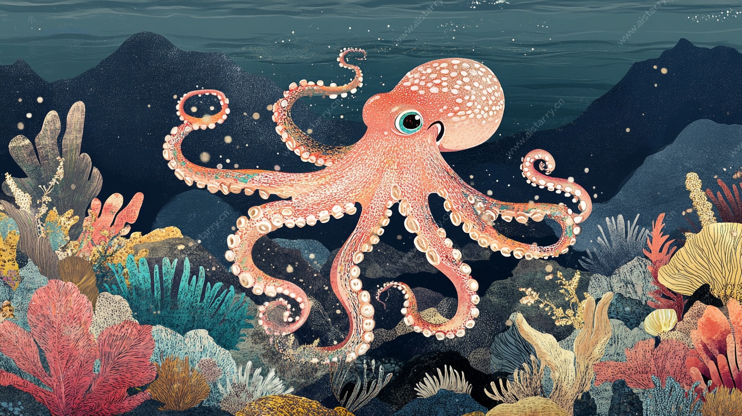 海底的章鱼奇遇记
