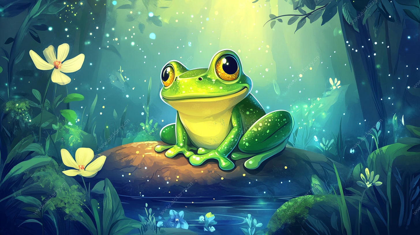 青蛙的森林梦幻小世界