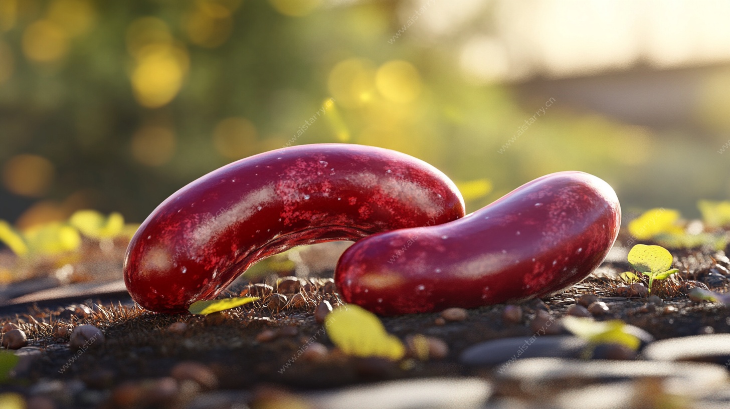 阳光下的紫茄子