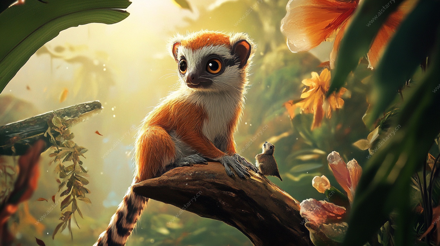 狐猴的奇幻丛林时光