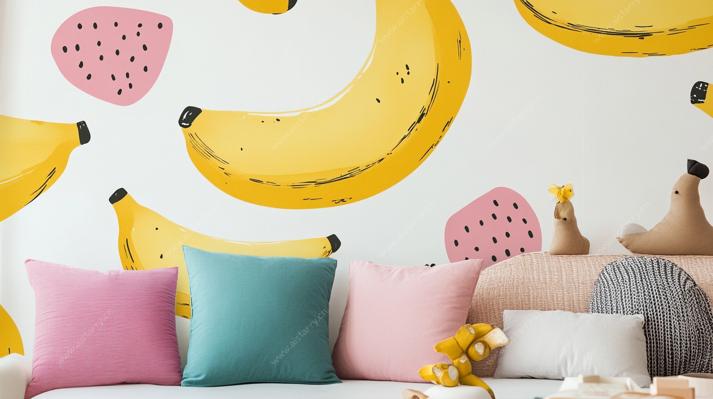 水果主题童趣墙面装饰