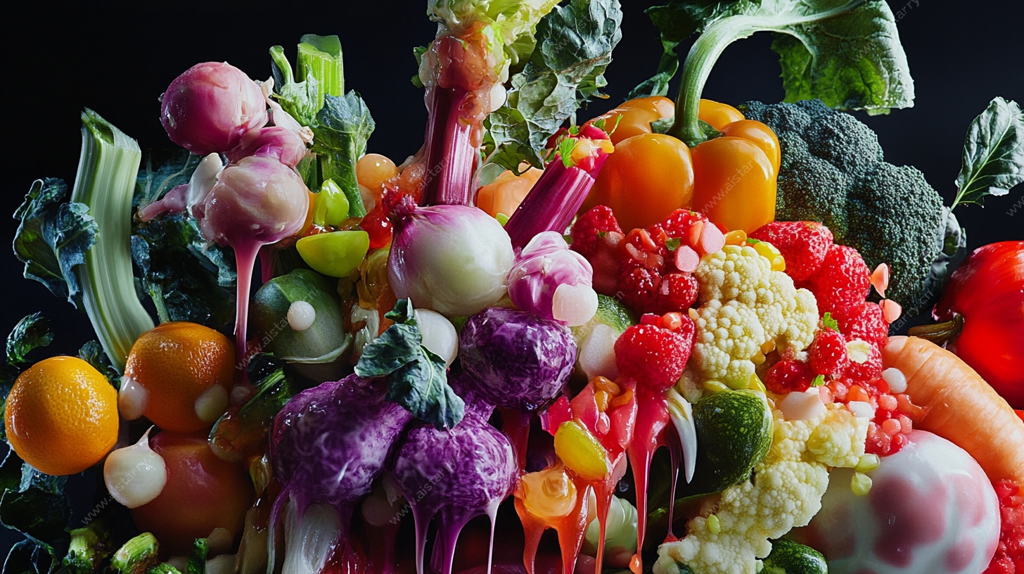 缤纷蔬果创意艺术组合