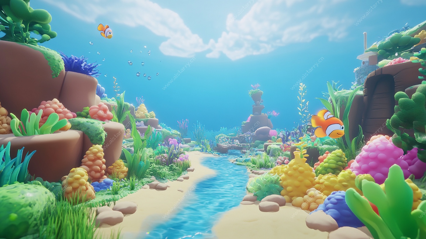 梦幻海底世界景观