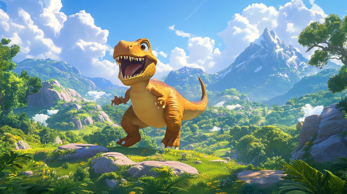 快乐小恐龙的奇幻山林之旅