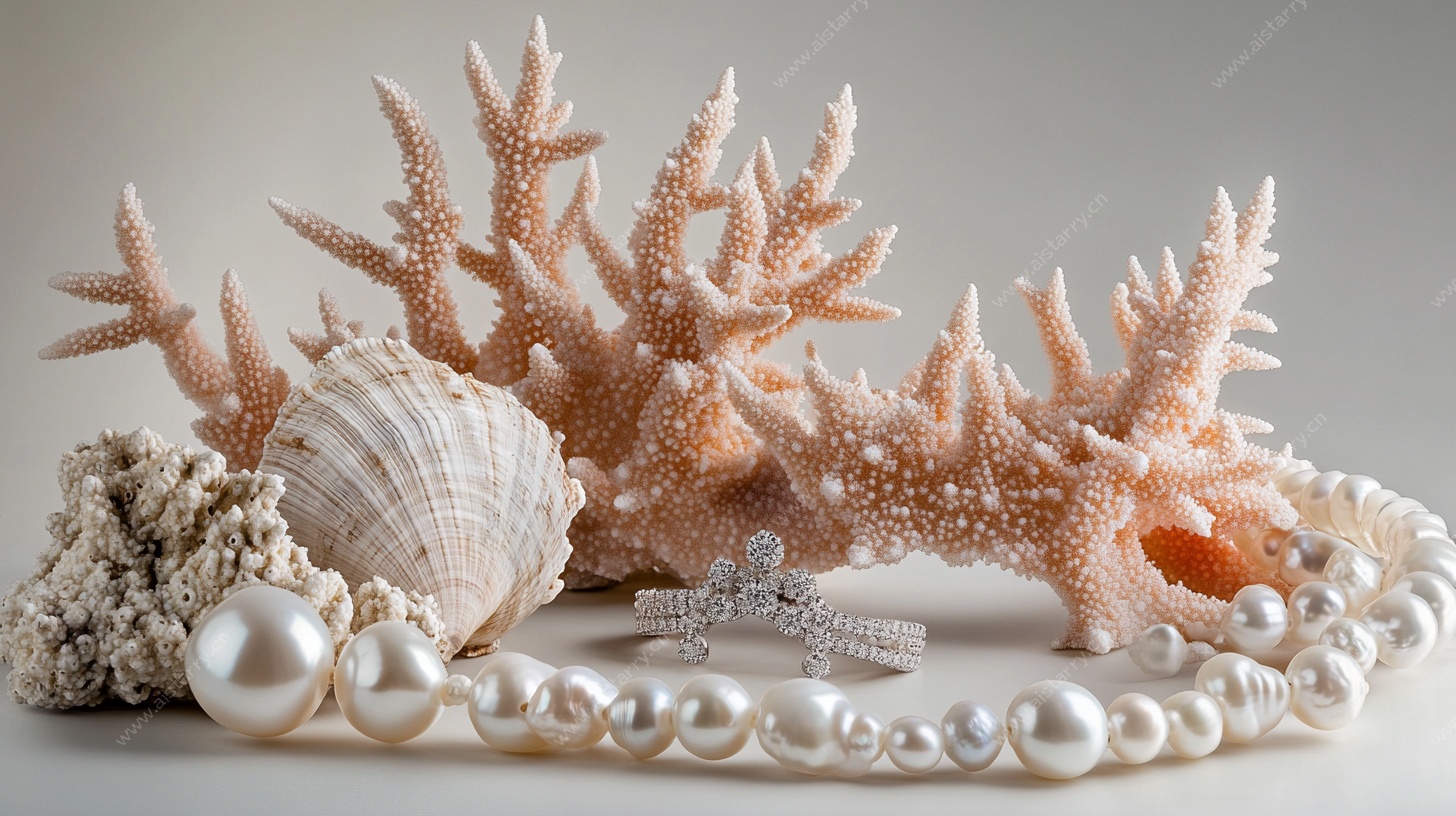 海洋珍宝静物组合